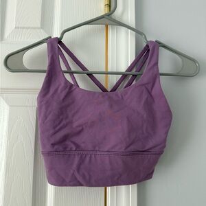 lululemon Energy Bra Long Line Size 2